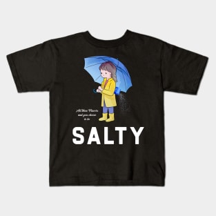 All These Flavors Salty Kids T-Shirt